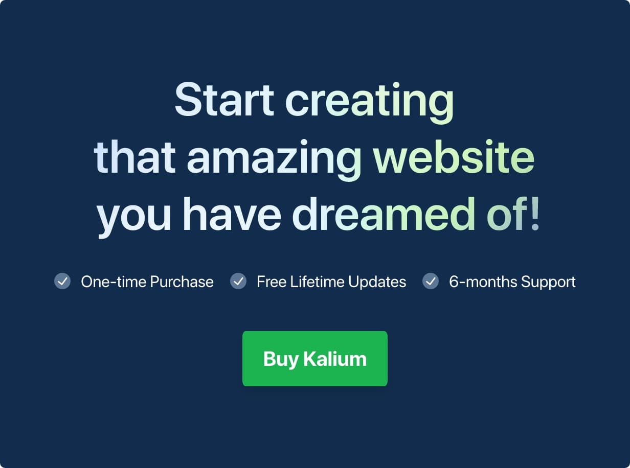Kalium | Creative Multipurpose WordPress & WooCommerce Theme