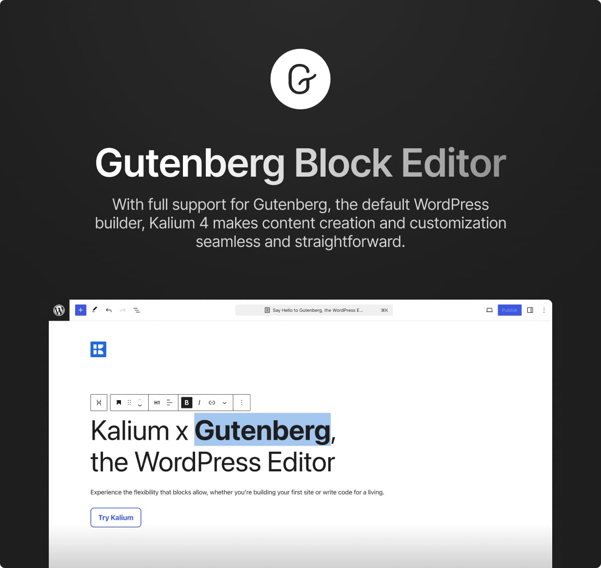 Kalium | Creative WordPress & WooCommerce Theme - 4