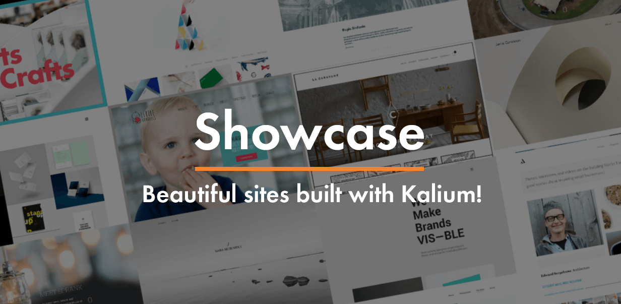 Showcase de temas, vea lo que los clientes crearon con Kalium Theme