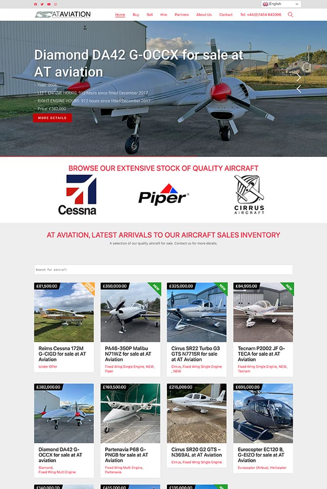 Aircraft sales welcome to AT Aviation Home AT Aviation
