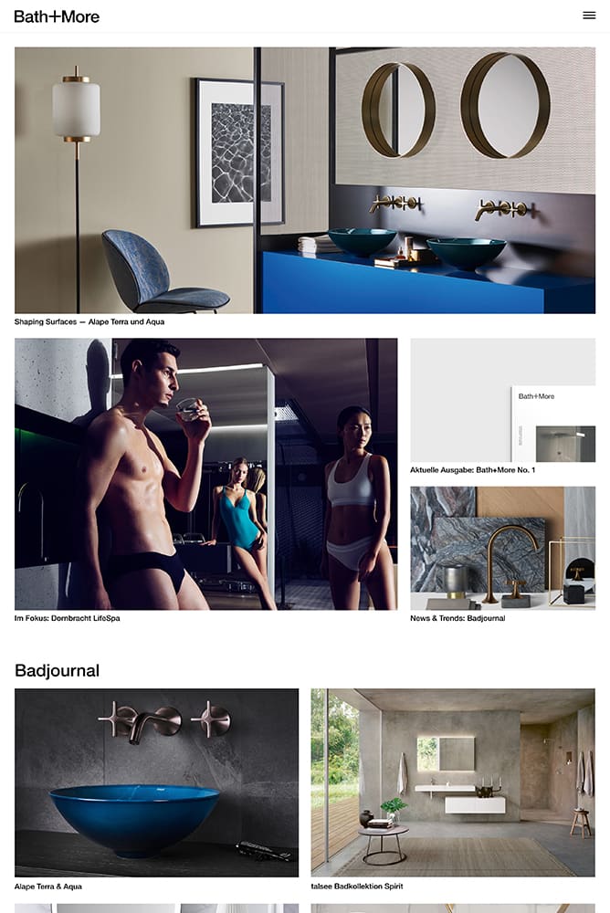 Bath More – Das Magazin für Wellness und Private Spa