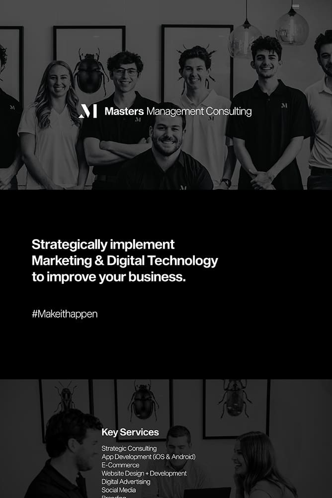 Masters Management Consulting Marketing Digital Technology