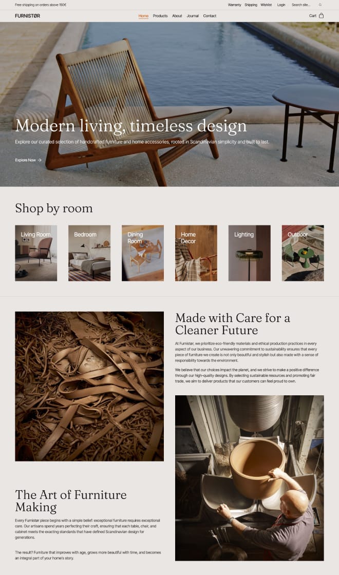 site elementor furniture